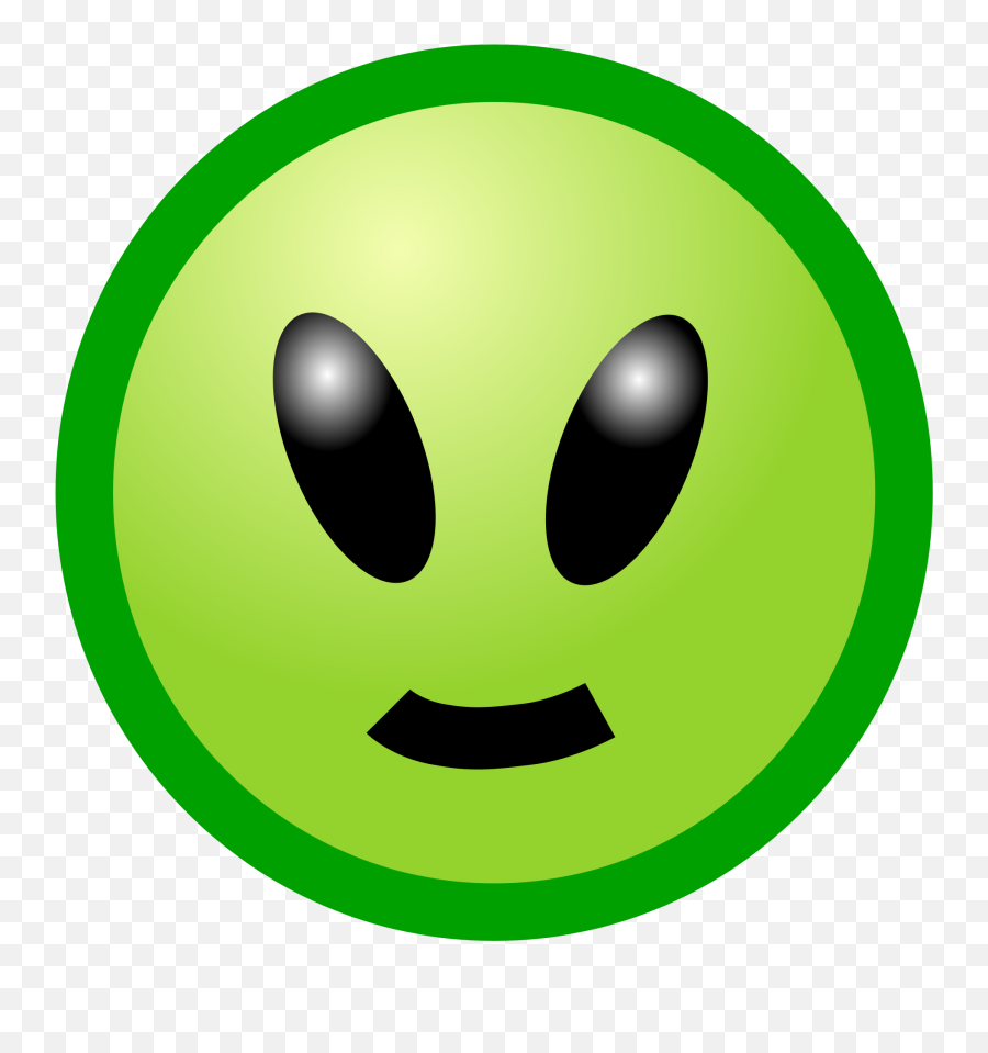 Filealien - Smileysvg Wikipedia Alien Smiley Emoji,Mr Bill Emoticon