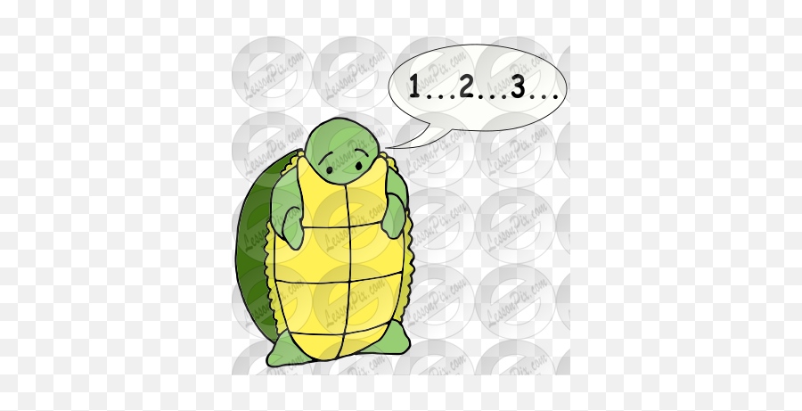 Counting Turtle Picture For Classroom - Tortoise Emoji,Tucker Turtle Emojis