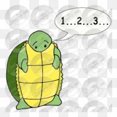 Counting Turtle Picture For Classroom - Tortoise Emoji,Tucker Turtle Emojis