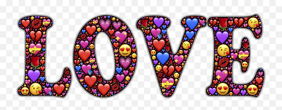 Love Emoji Hearts - Girly,Valentine Emoji