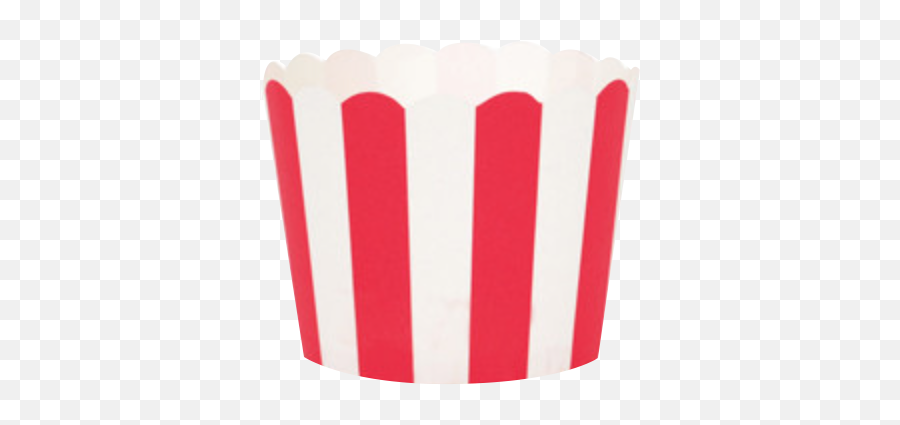 Red Stripe Cupcake Cases - Cup Emoji,Emoji Cupcake Liners