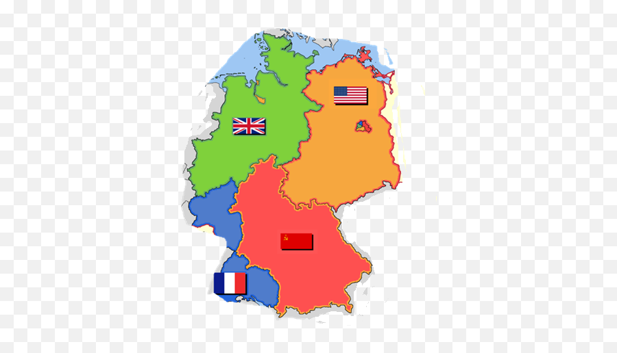 Vus12a The United Nations And The Marshall Plan - Germany Occupation Zones Emoji,Soviet Flag Emoticon