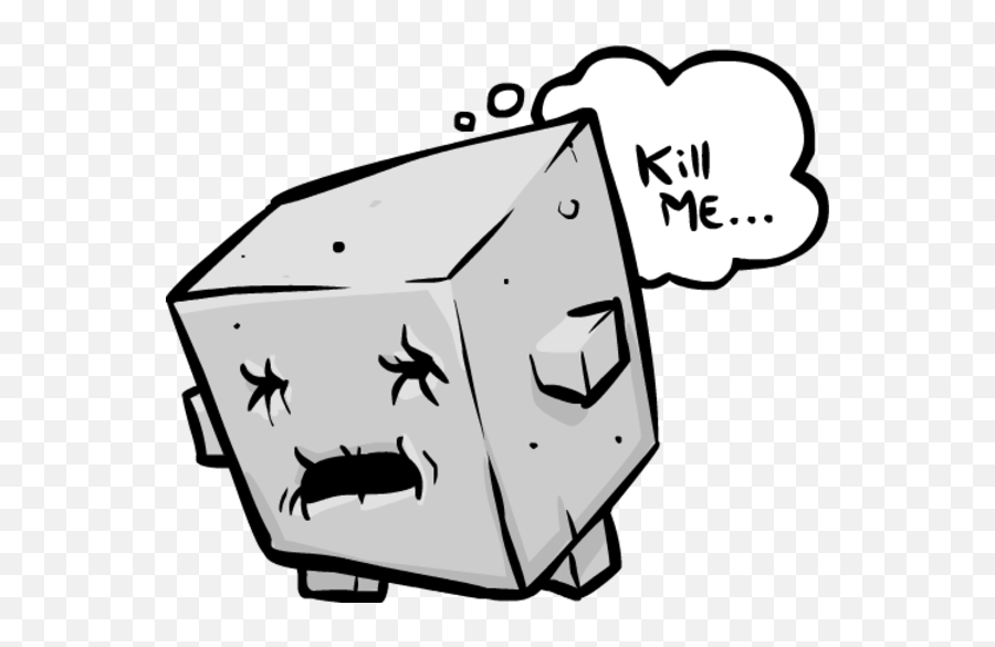 Tofu Boy Kill Me - Tofu Boy Super Meat Boy Emoji,Kill Me Now Emoticon