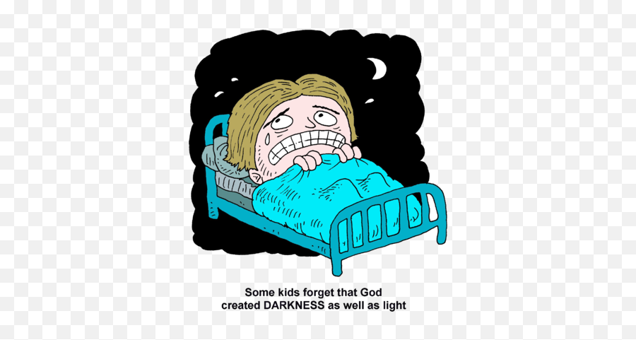 Afraid Clipart - Fear Of Darkness Cartoon Emoji,Scared Emotion Boy