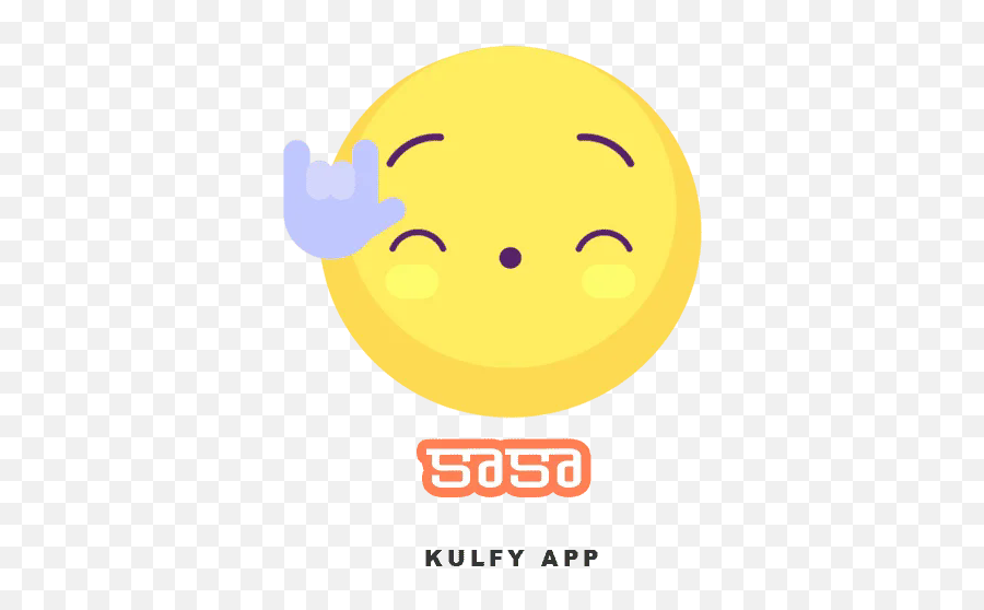 Kaaka Sticker - Happy Emoji,Hi Emoticon