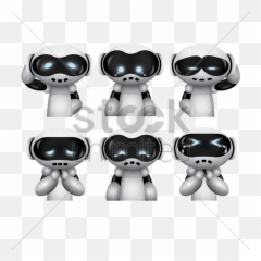 Robot Robot Design Face Expressions - Robot Expressions Emoji,Cute Robot Emotions