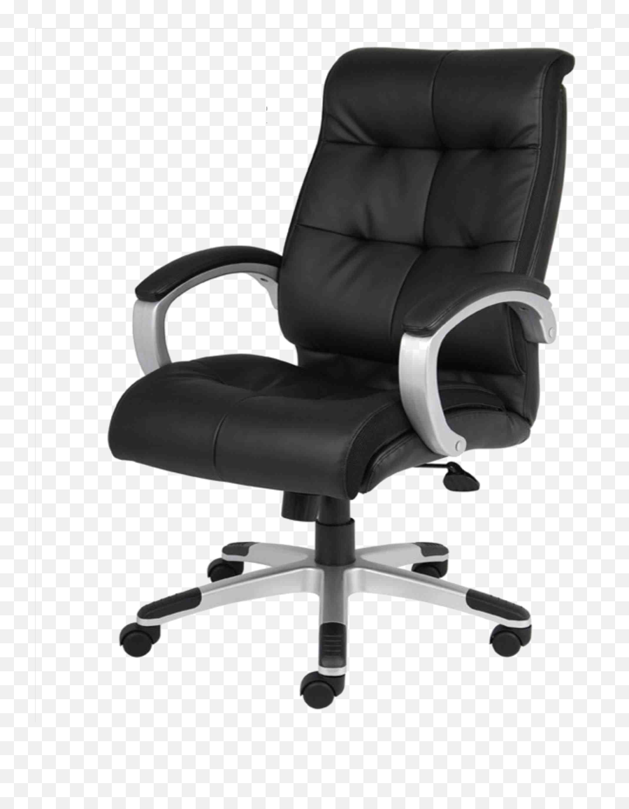 Office Chair Transparent Background - Nilkamal Bold Executive Office Chair Black Emoji,Wooden Chair Office Emoji