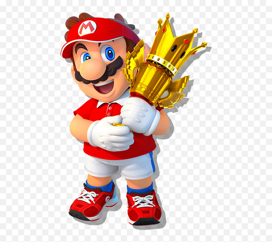 Mario Tennis Ac - Mario Tennis Aces Mario Emoji,Emoticon Trofeo