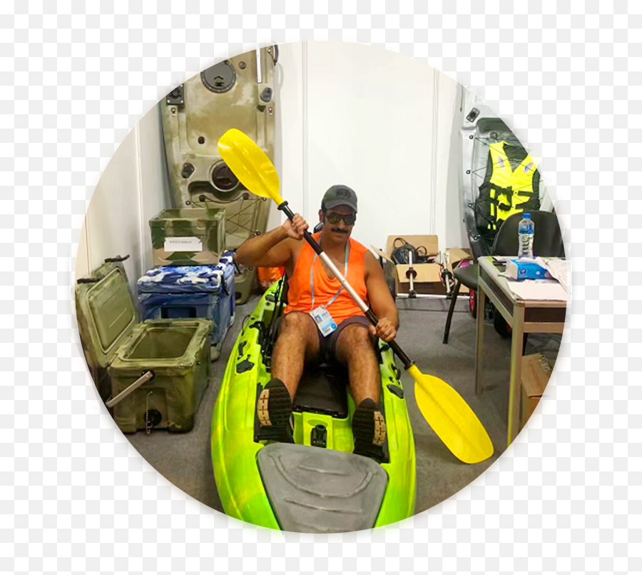 Ningbo Vicking Mould Plastic Co - Leisure Emoji,2018 Emotion Tandem Kayak 12' Model 90476