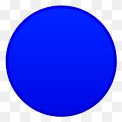 Disque Géométrie Emoji,Blue Circle Emoji