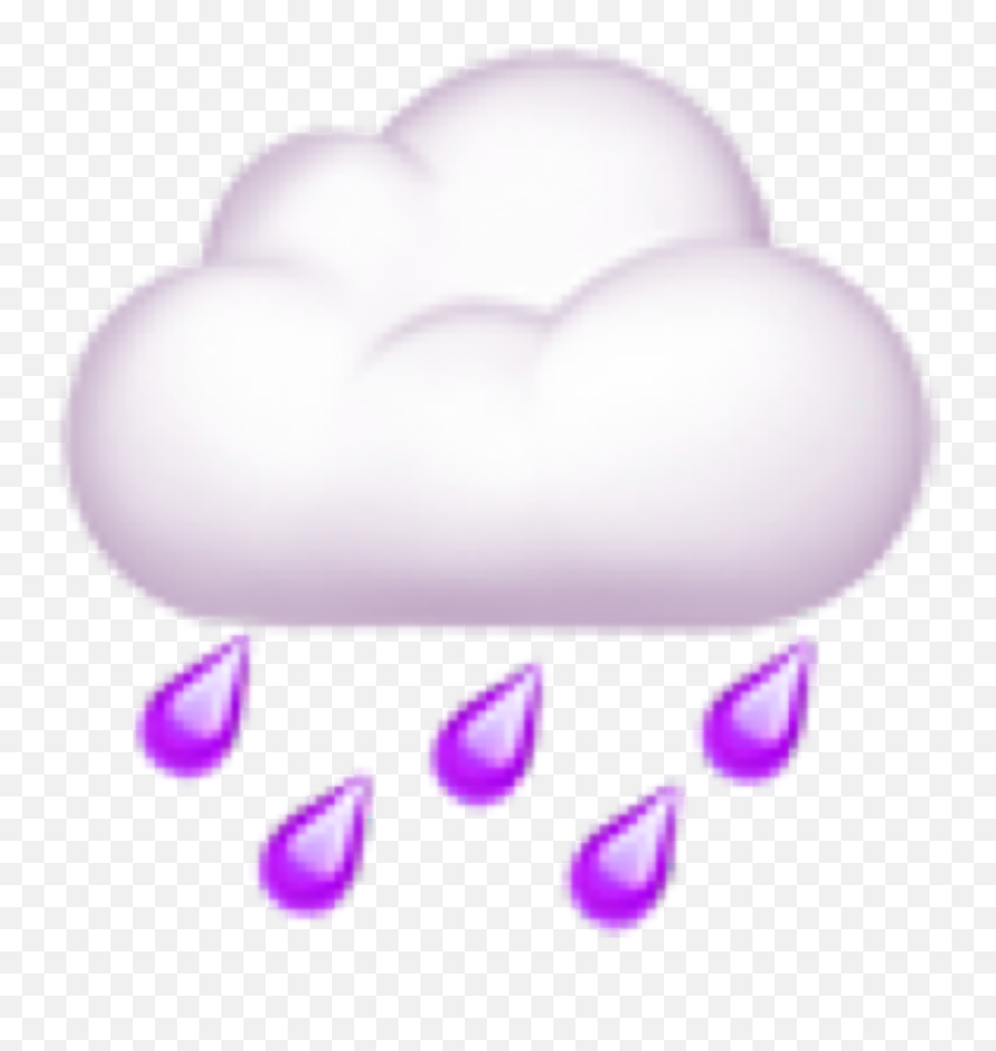 Download Emoji Iphoneemoji Clouds Cloud Cloudemoji Rain - Cloud Emoji Png Pink,Iphone Emoji Vector