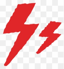 Rayo Rojo En Png Y Svg Emoji,Emoji De Rayo