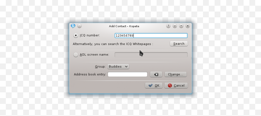 Kopeteicqadd Friends - Kde Userbase Wiki Emoji,Icq Old Emoticons