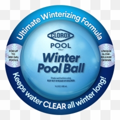 Clorox Poolu0026spa Winter Pool Ball For Swimming Pools Emoji,Ball & Chain Emoji