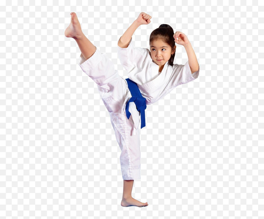 Pre - School Karate Kids Emoji,Animated Karate Kick Girl Emoticon