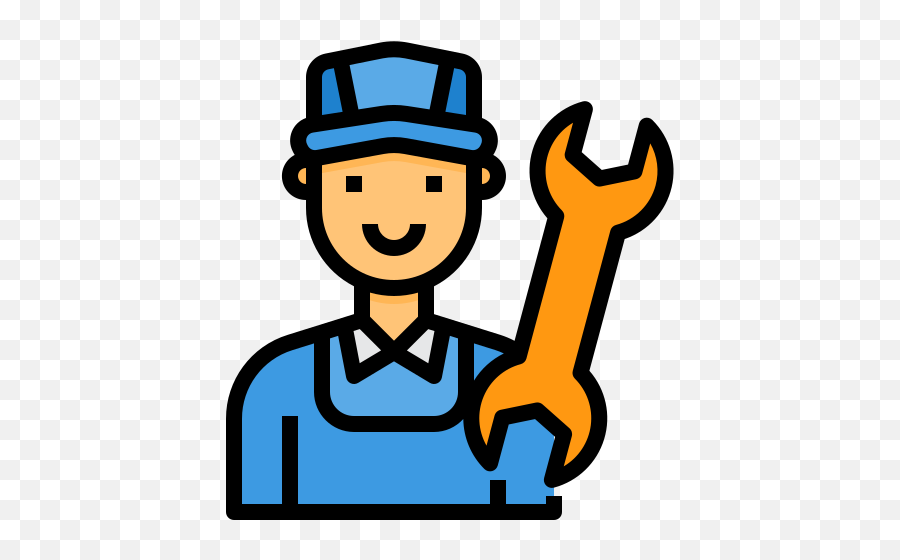 Mechanic - Free Professions And Jobs Icons Emoji,Time Wrench Orange Emoji