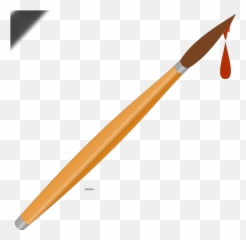 Paint Brush Drops Png Svg Clip Art For Web - Download Clip Vertical Emoji,Emoji Wet Brush