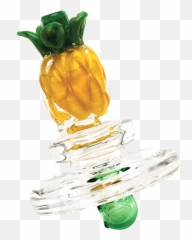 Empire Glassworks Pineapple Carb Cap - Fresh Emoji,Pinapple Emoji
