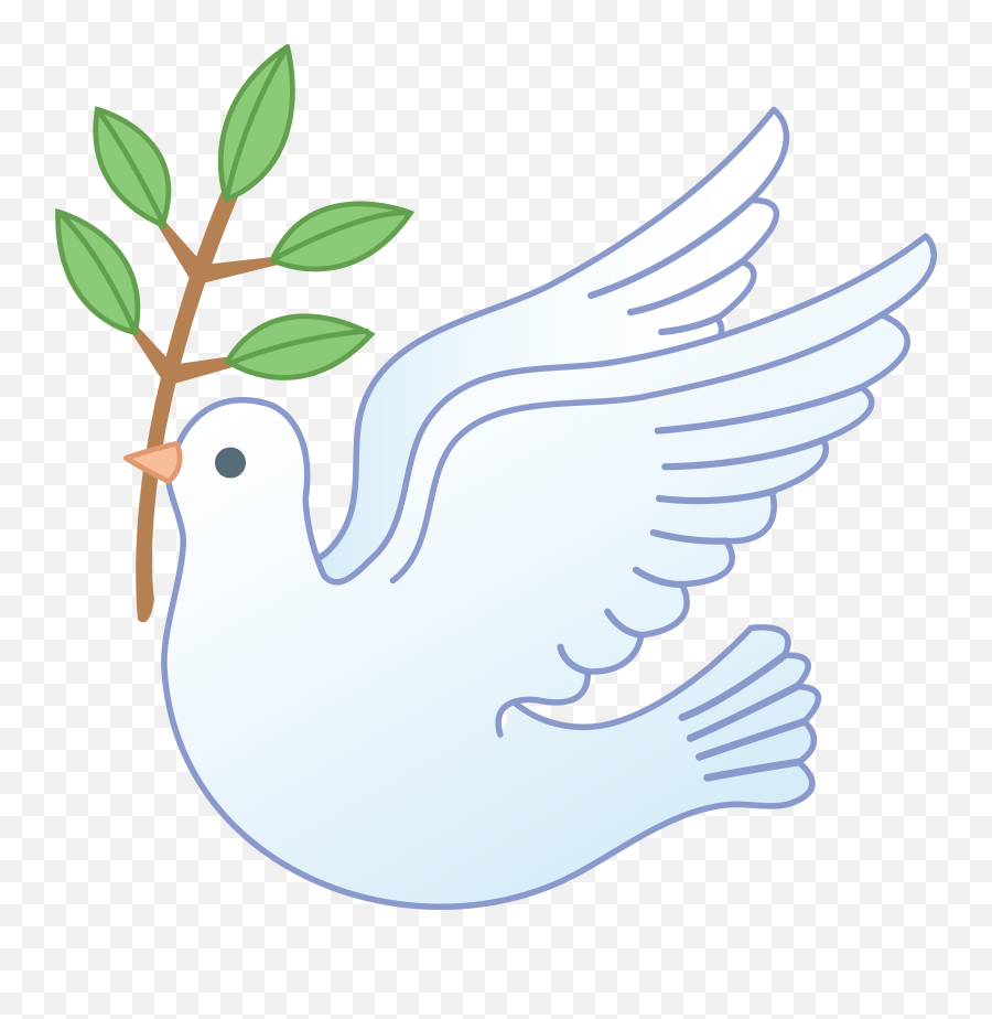 Free Picture Of Dove With Olive Branch - Symbols That Signifies Arts Emoji,Dove Emoji Meaning