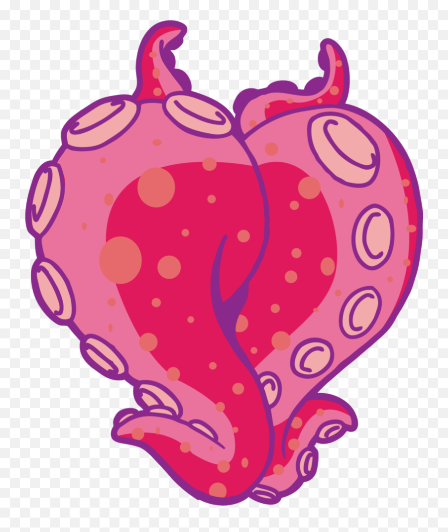 Heart By Rizden - Tentacle Heart Transparent Emoji,Tentacle Emoji