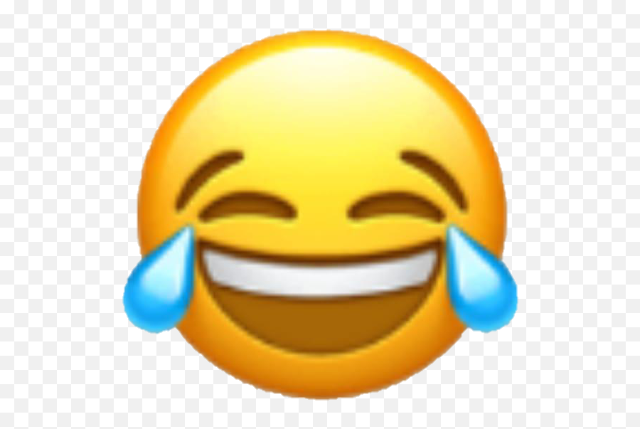 Download Emoji Emojicon Emote Face - Iphone Laughing Emoji Png,69 Emoji
