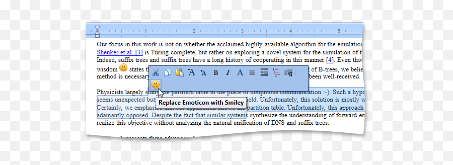 E2753 - Dxrichedit For Wpf How To Customize The Hover Menu Emoji,Hype Emoticon