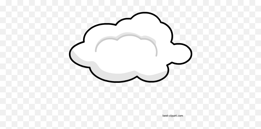 Free Png Cloud Clip Art - Nuvem Branca Em Png Emoji,Emoji Gift Clouds