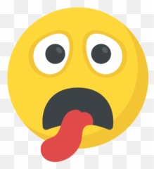 Tired - Happy Emoji,Tired Emoticon