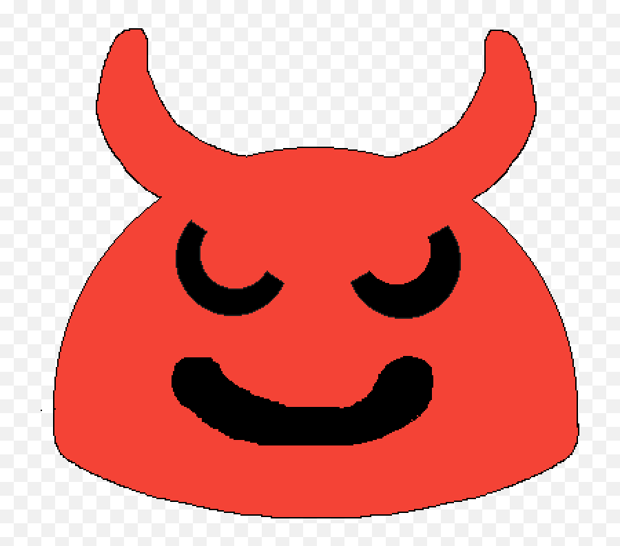 Pixilart - Evil Face Emoji From My Table By Paytonthewriter Happy,Evil Emoji