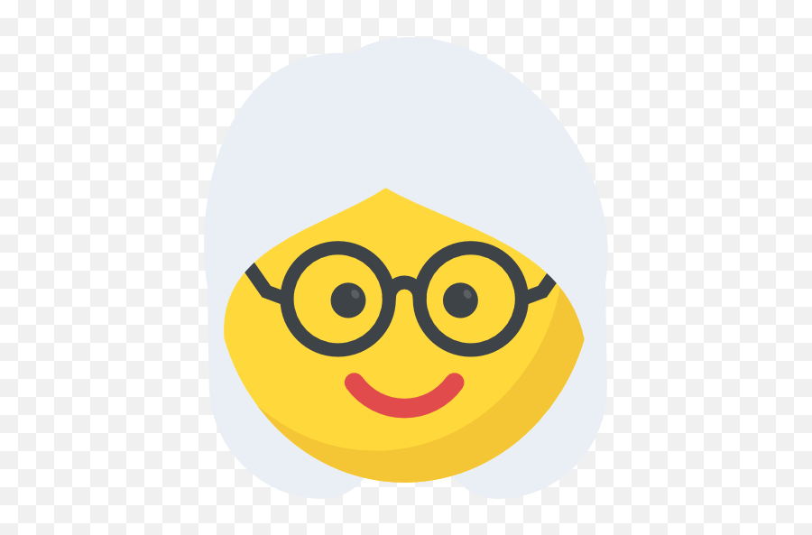 Abuela - Emoji De Abuelita,Emoticon Dudoso