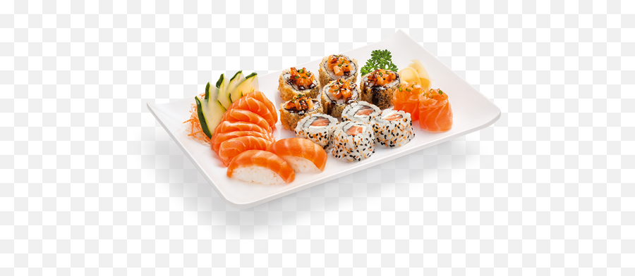 Download Menu Single - Combinado Sushi Png Image With No Emoji,Whatsapp Emoticons Sushi