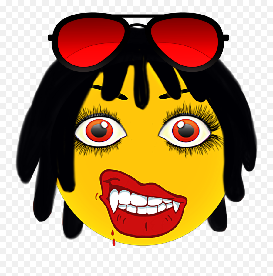 Rastagirl Emoji Dreadlocks Sticker - Rasta Emoji,Vampire Emoji