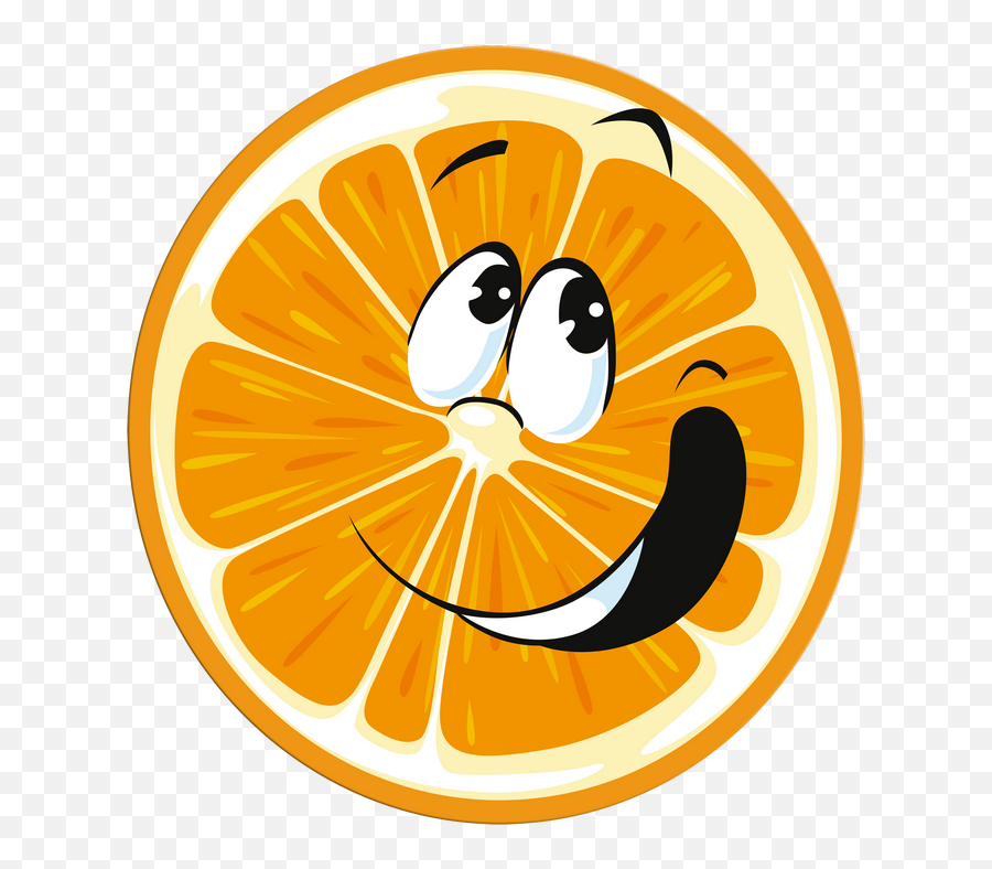 Fruit Clipart Smiley Face Fruit Smiley Face Transparent - Funny Fruit Clip Art Emoji,Funny Emoticon
