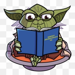 2014 - Yoda Reading Emoji,Pulp Fiction Book About A Serial Killer Who Used Emoticons In His Messages
