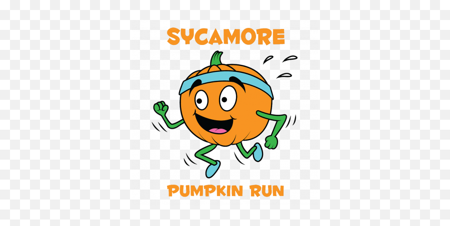 Sycamore Pumpkin Run 10k Enjoy Illinois - Running Pumpkin Emoji,Road Trip Emoticon