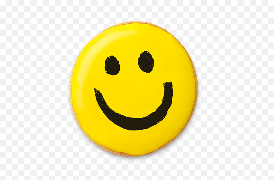 Original Iced Cookies - Busken Smiley Face Cookie Emoji,Shamrock Emoticon