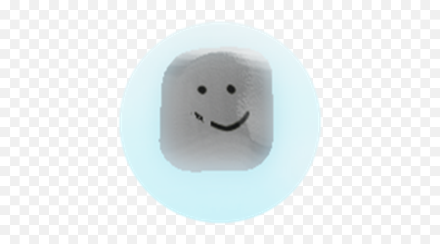 Marshmellow Bighead - Happy Emoji,Marshmellow Smile Emoticon
