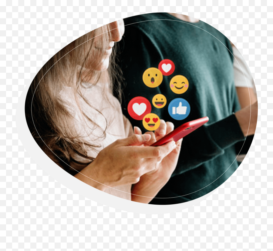 Get In Touch With The Best Social Media Marketing Agency - Interaccion Redes Sociales Emoji,18 Work Emotion T7r Silver