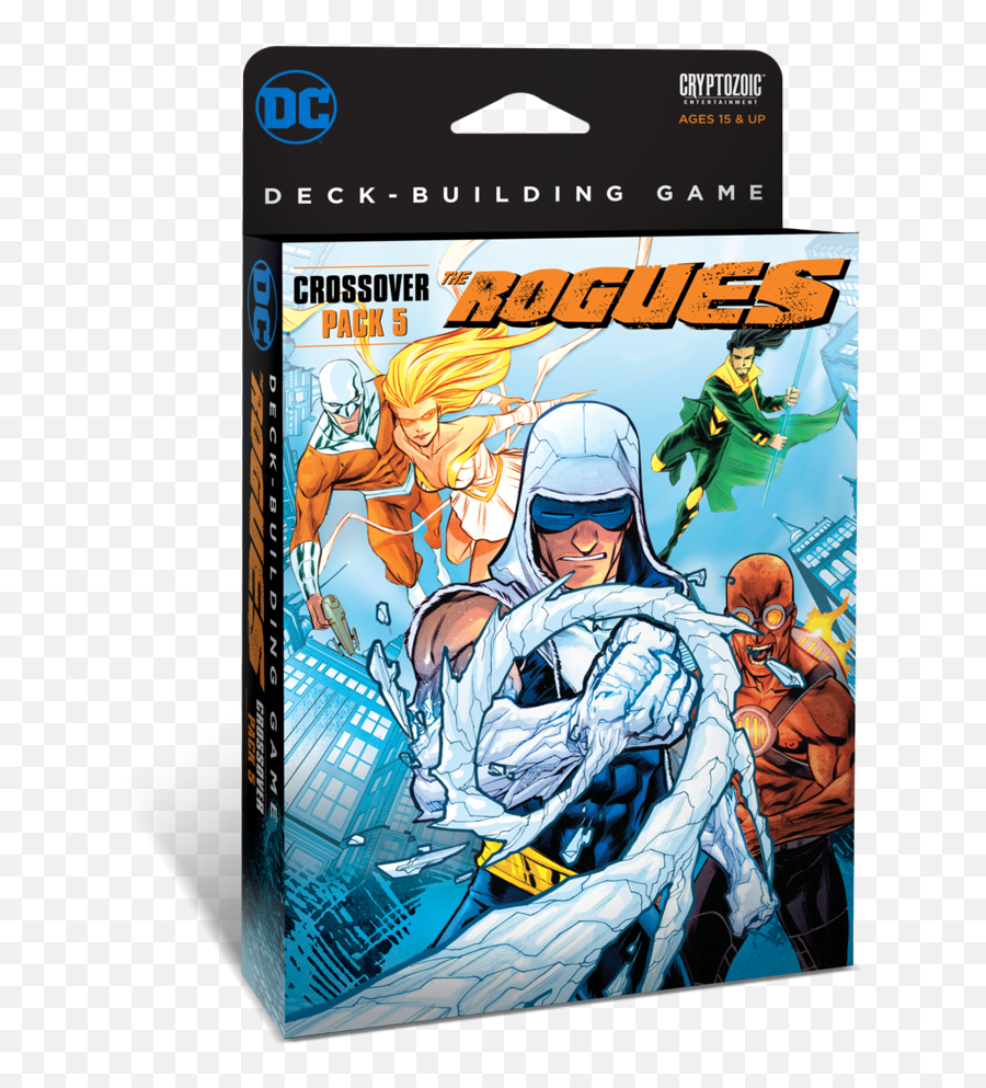 Dc Deck Building Game Crossover Pack 5 U2013 The Rogues - Dc Deck Building Game Rogues Emoji,Flash Villain Controls Emotions