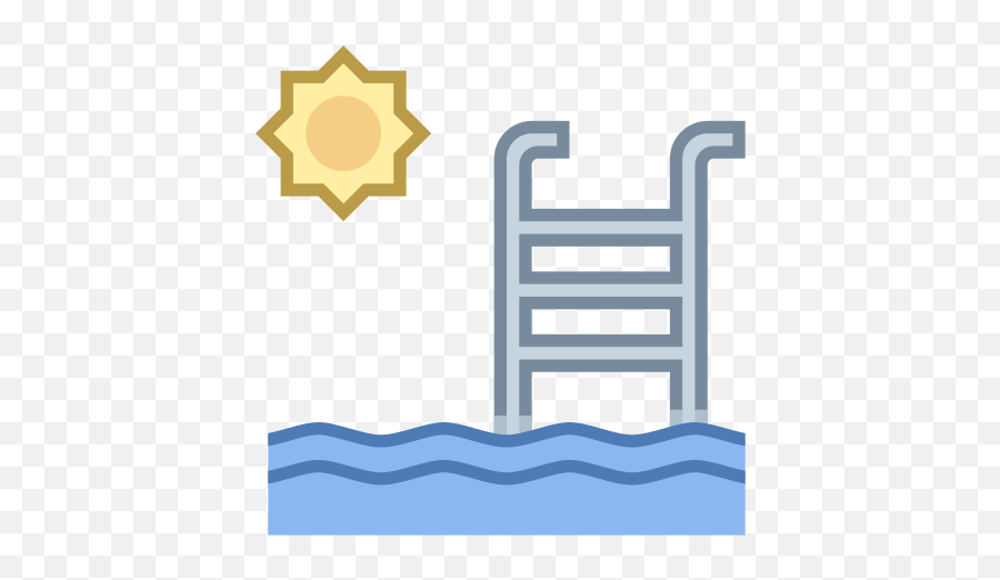 Outdoor Swimming Pool Icon - Islamic Art Simple Emoji,Swimmer Emoji