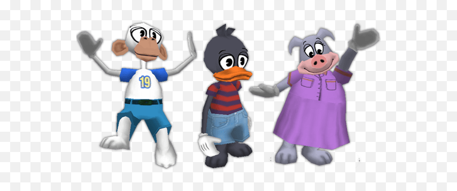 Toons - Animals You Can Be In Toontown Emoji,Toontown Fellowship Fight Emotion