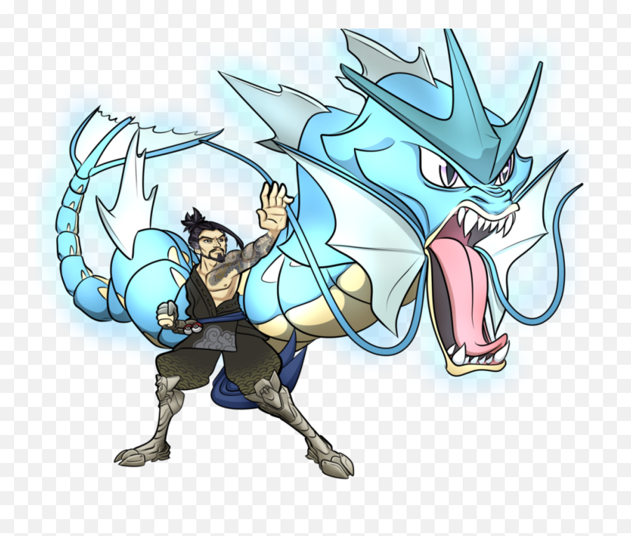 Pokemon Goverwatch Overwatch Know Your Meme - Hanzo Gyarados Emoji,Hanzo Feeling Emotions Comic