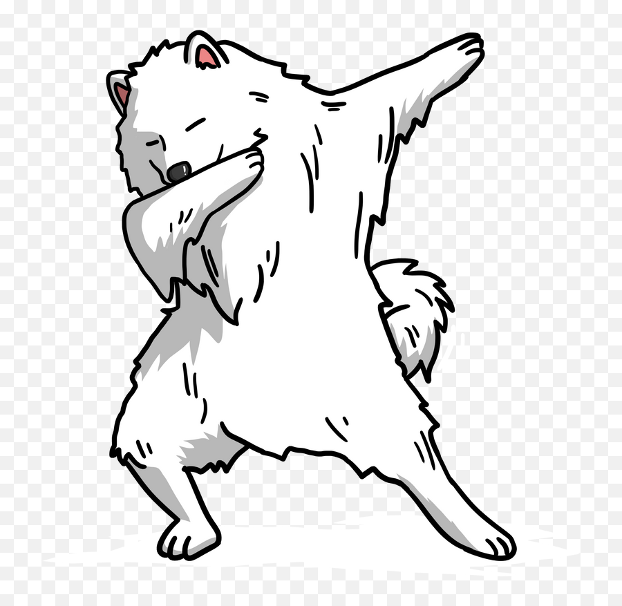 Pin On Perros - Drawings Of Samoyed Dog Emoji,Emojis Doing The Dab