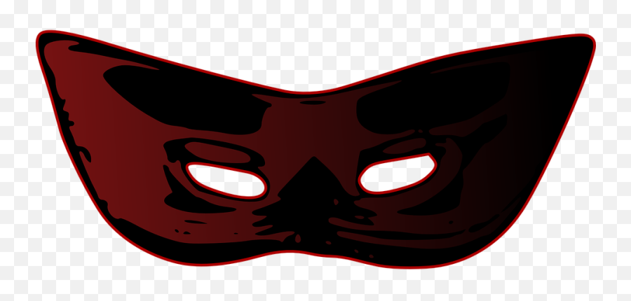 Masque Mask Eyes Theatre Anonymous - Red Super Hero Mask Transparent Background Emoji,Blender Emotion Mask Download