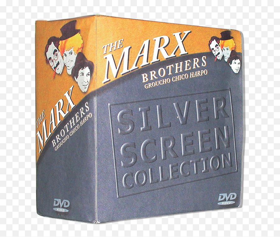 Marx Brothers Dvd Pack - Cardboard Packaging Emoji,Chico Marx Emoticon