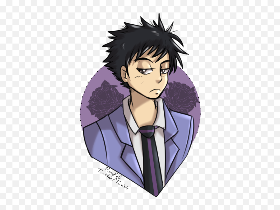 Mori Senpai From Ouran Host Club - Mori Ouran Host Club Fanart Emoji,Mori Ouran Emotion