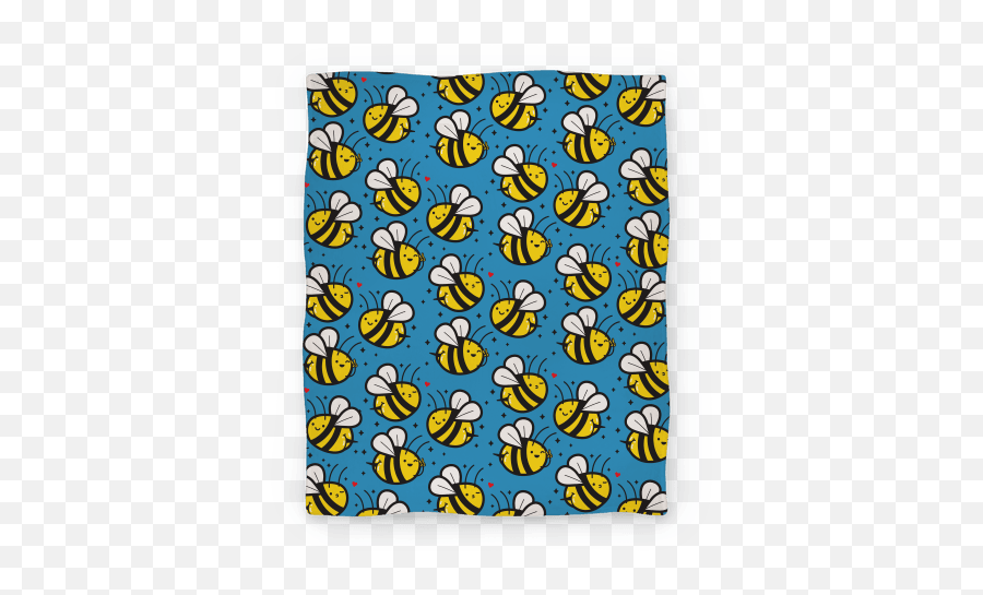 Bee Booties Blankets - Happy Emoji,Blizzard Fleece Fabric-tech Emoticon