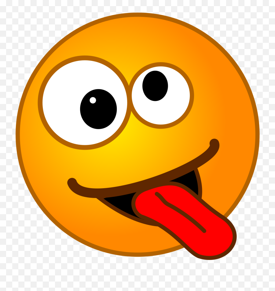 Filesmirc - Crazysvg Wikipedia Crazy Tongue Sticking Out Emoji,Crazy Emoji