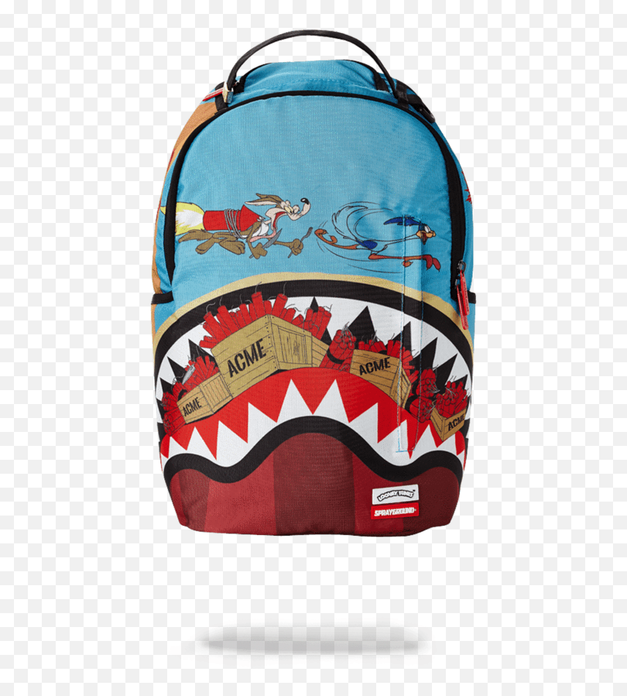 Sprayground Zombie Shark Ebay 4604d 70b63 - Looney Tunes Sprayground Backpacks Emoji,Emoji Backpack Ebay