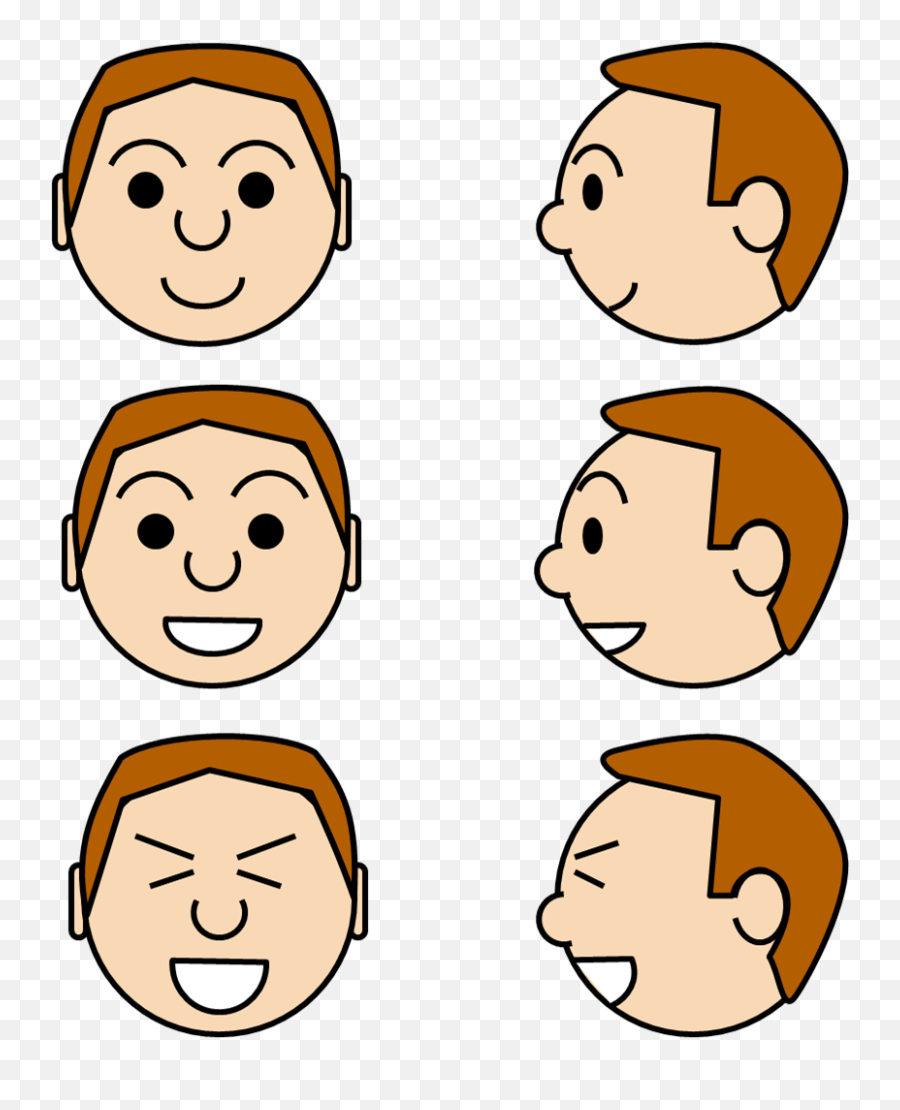 Free Clip Art - Facial Expression Emoji,Emotions And Facial Expressions